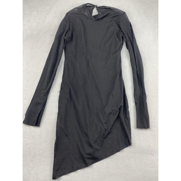 Forever 21 Mesh Bodycon Mini Dress Black Women’s Medium NWT - Picture 13 of 16